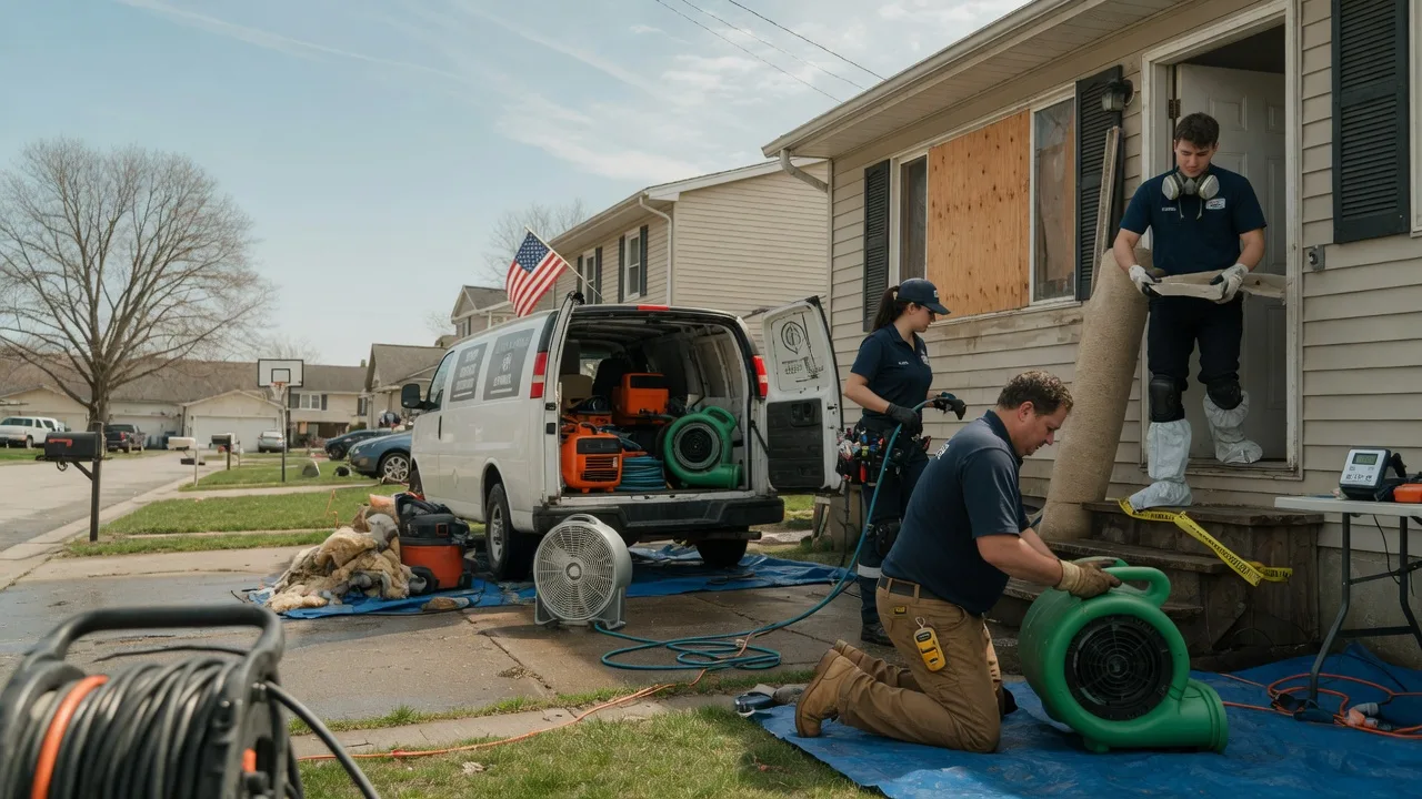 Water Damage Restoration in Washburn, ME near me